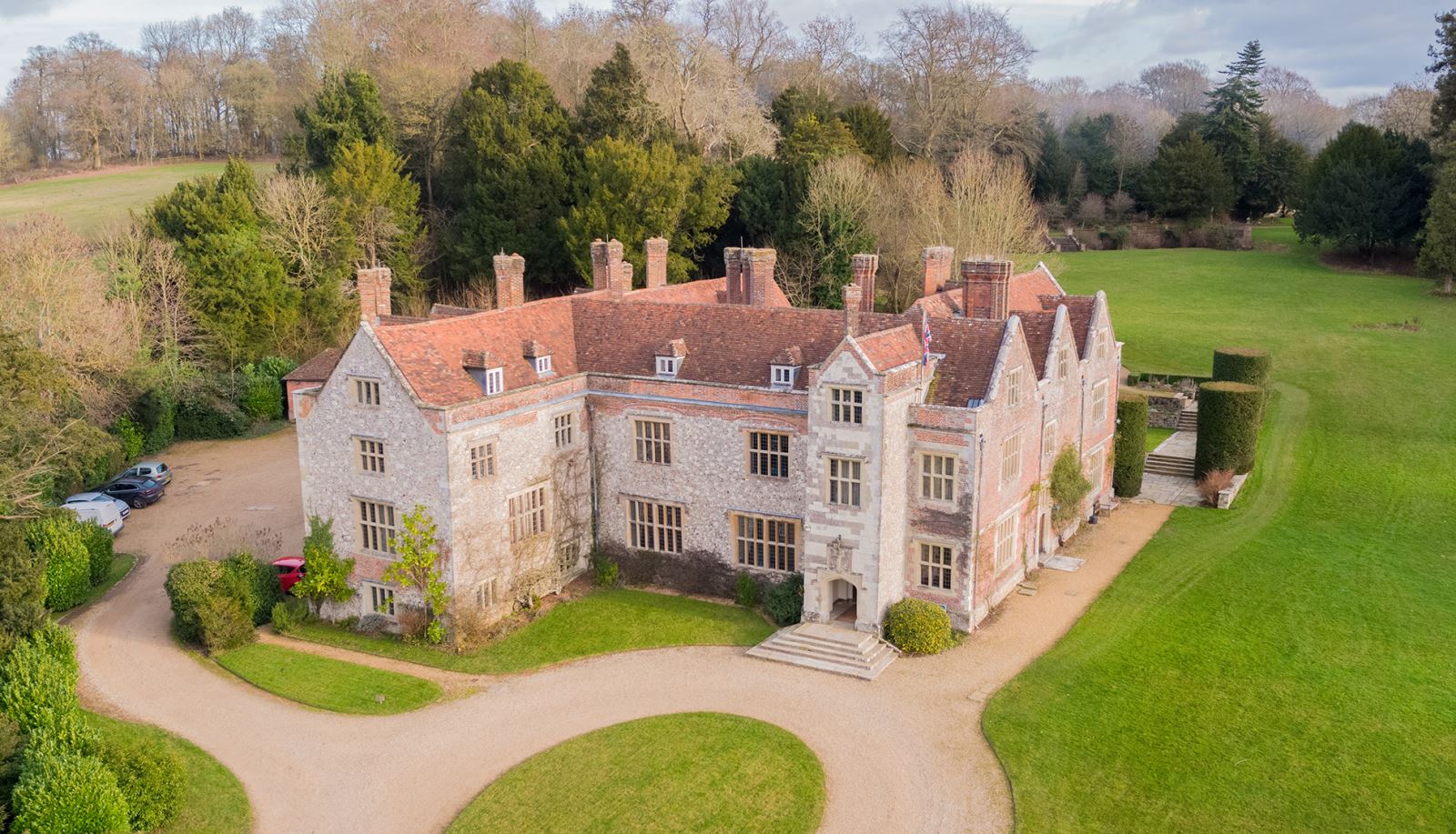 Chawton House in the Village of Chawton, Hampshire